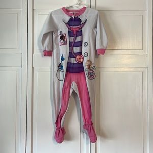 Doc Mcstuffins footie pjs